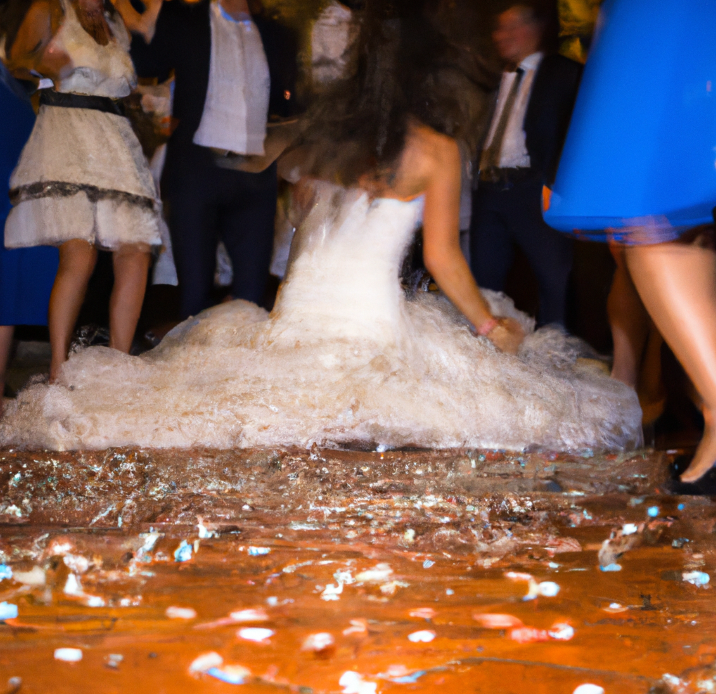 10 errori da non fare al matrimonio Cadere Durante Il Ballo Di Matrimonio